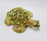 Turtle metal trinket box Turtle jewelry box turtle shaped trinket box for gift