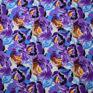 Quality 100% Spun Viscose Rayon Fabric Print Rayon Fabrics Medium Weight wholesale