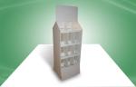 Foldable Trade Show Cardboard Free Standing Display Units for CD DVD & Books