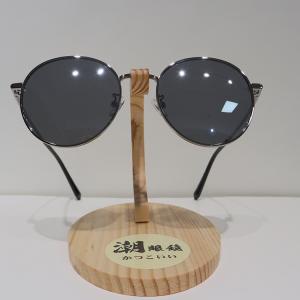 Quality Round Anti Reflective Sunglasses Silver Mirror Polarized PC wholesale
