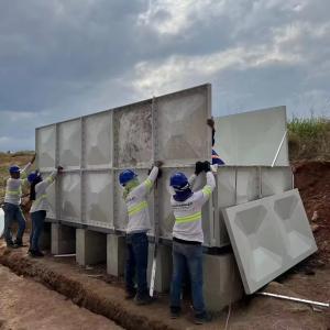Quality 200m3 GRP Frp Sectional Water Tank In Kenya Fire Fighting Water Tanks wholesale