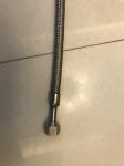 Gas tube 304 accordion pipe bellows separator three way cock tube tap