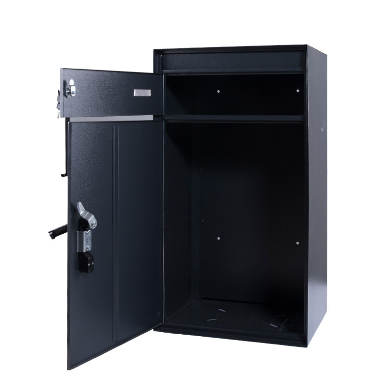 Wall Mount Lock Box Outdoor or Freestanding Home, Office, Commercial Mailbox Parcel Box