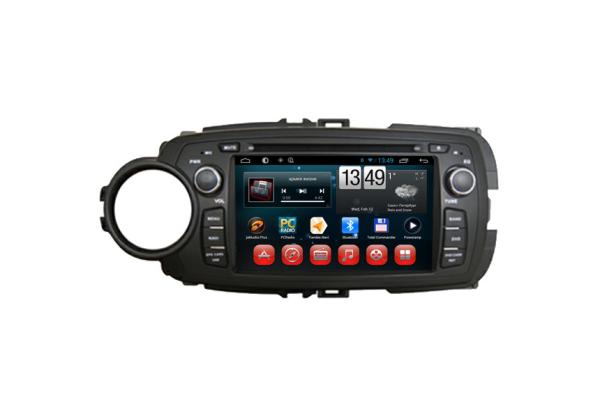 Cheap Toyota 2012 Yaris Android GPS Navigation Android OS DVD Player Camera Input TV for sale