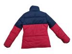 Washed Cotton Padded Jacket Autumn Long Length Lightweight Quilted Jacket Ladies