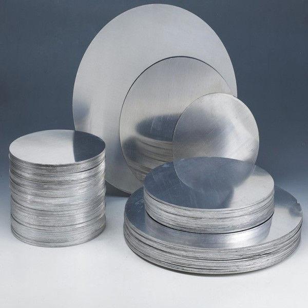 1050 1060 1100 H14 Aluminium Reflector Sheet For Lighting 0.8mm Aluminum Circle