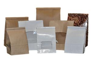 Quality Semitransparent 5kg Paper Bags With Clear Window wholesale