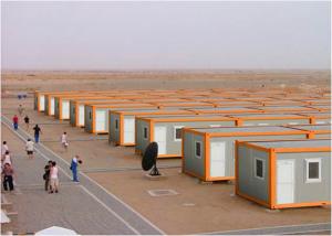 Quality White And Orange Steel Storage Containers For Larage Scale Competition Area wholesale