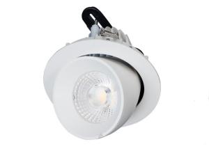 Quality 25W 35W 50W 60 Degree Adjustable LED Down Light Rotational Gimbal Aluminum Warm White wholesale