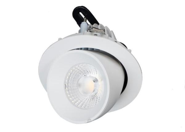 25W 35W 50W 60 Degree Adjustable LED Down Light Rotational Gimbal Aluminum Warm