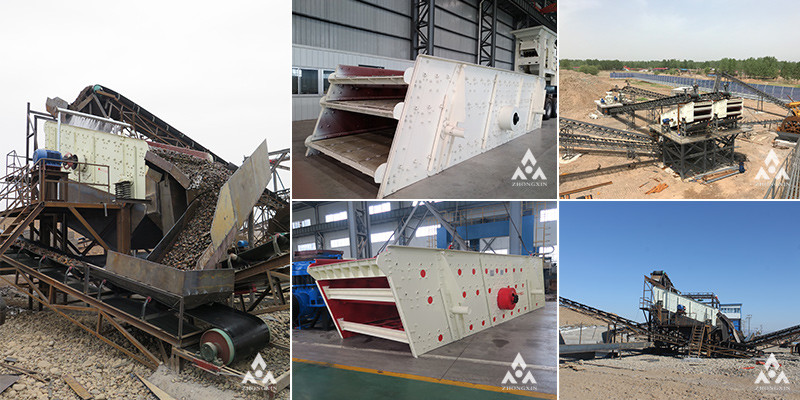 Zhongxin vibrating screen,stone screen,vibrating sieve machine