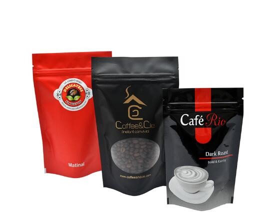 Square Bottom Food Grade Sea Salt / Peppercorns Custom Printing Gusset Base Clear Stand Up Pouch