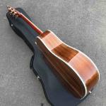Factory Cutaway 41 Inch KOA Wood Acoustic Electric Guitar Ebony Fingerboard