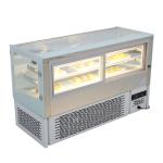 Sliding Glass Door 130L Cake Table Top Display Chiller