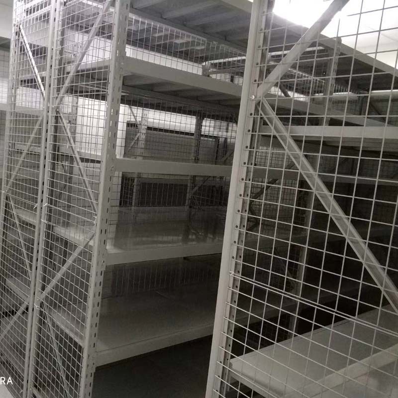 Customizable Powder Coated Boltless Steel Shelving Racks Metal Material