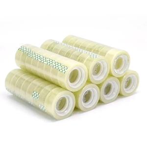China BOPP Clear Stationary Tape Crystal Printed Packaging Tape For Office School on sale
