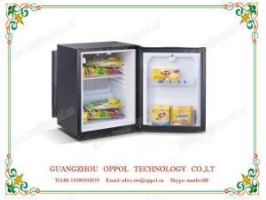 Quality OP-617 Black Color Solid Door Tea Storage Cooled Hotel Mini Freezer wholesale