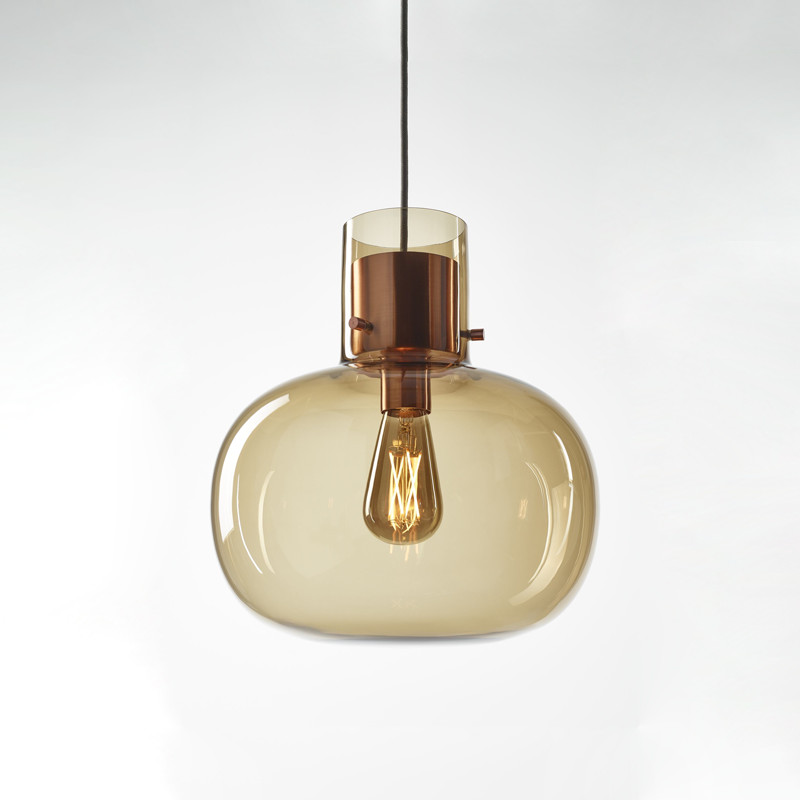 Modern Artistic Creative Colorful Glass Pendant Lights Dining Room Awa Large Pendant Lamp(WH-GP-163)