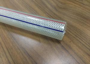 Quality 12mm PVC Braided Hose Pipe 1 / 2 Inch Chemical Resistant For Conveying Liquids wholesale