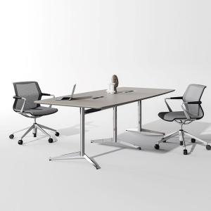 Quality 4 Person Conference Room Table Set Melamine W1800mm Stain Resistant wholesale