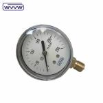 63mm 100mm 150mm Capsule Pressure Gauge With Black Steel Or Stainless Steel Case