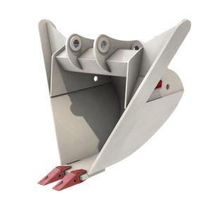 Quality Construction Excavator V Ditch Bucket 0.1cbm For KOBELCO HITACHI wholesale