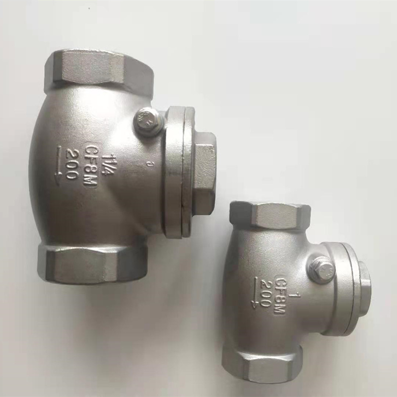 DN50 Stainless Steel 304 Metal Seated Swing Check Valve