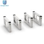 OEM / ODM Mechanical Swing Barrier Stainless Steel Train Station Turnstile