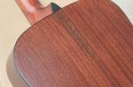 Factory custom 41 inch 20 frets 18 natural wood color acoustic guitar with solid