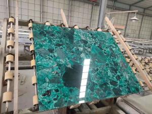 Quality Natural Green Terrazzo Marble Table Top terrazzo kitchen countertops wholesale