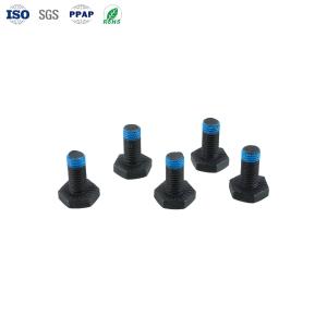 Quality Custom Carbon Steel Black High-Strength Dispensing Anti-Loosening Hexagonal Bolts wholesale