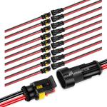2Pin Way Waterproof Automotive Cable Wire Harness for Vehicle