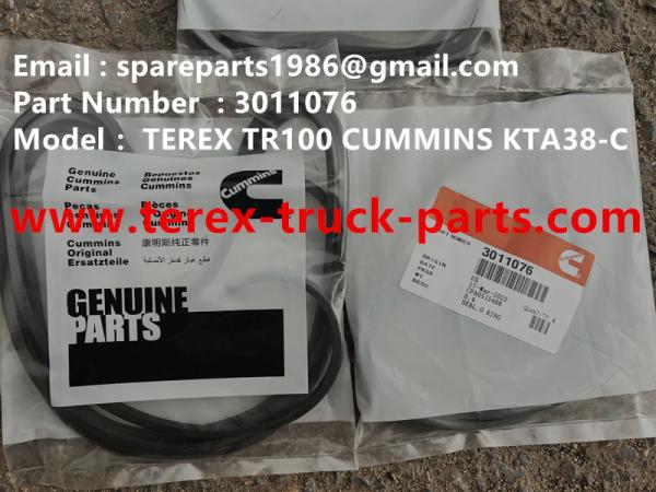 3011076 SEAL TEREX CUMMINS DUMP TRUCK TR50 TR60 TR100 TR70 MINING HAULER OFF