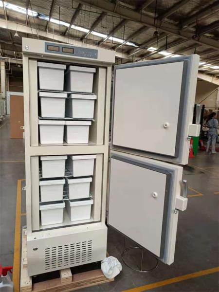 Color Sprayed Steel -25 Degrees 358L Laboratory Deep Biomedical Vaccine Freezer