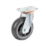 Diameter 100mm High Temperature TPR Casters Industrial Trolley Scaffold Castor