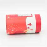OEM Red Kraft Paper Cylinders , 150g 5.3cm Tea Packaging Boxes