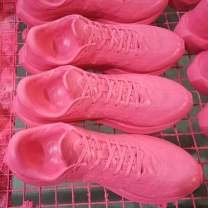 Quality Handmade Life Size Fiberglass Sports Shoes Statue OEM wholesale