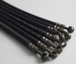 flexible rubber brake hose line
