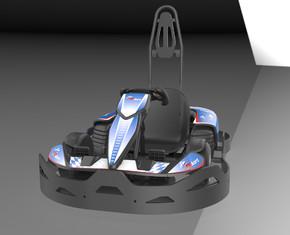 Quality Pedal Karting Electrical Go Kart For Kids , 750w Adult Mini Go Kart wholesale