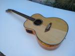 AAA quality new custom guitars OM body african sanders wood solid acoustic