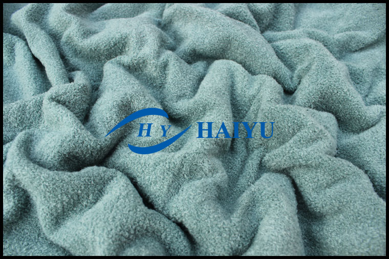 100% polyester warp knitting pearl velour/pajama