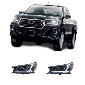 Quality 2015 2019 Revo Vigo Rocco Toyota Hilux LED DRL Headlights wholesale