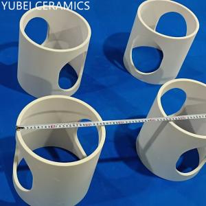 Quality Cold Isostatic Pressing Alumina Ceramic Material 88HRA Pulverizer Fittings wholesale