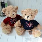 12 Inch Lovely Teddy Bear Stuffed Animal Toys OEM / ODM Welcomed