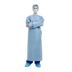 Quality OEM Patient Surgery Gown , Non Woven Surgical Gown 115x127cm S wholesale