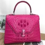 Fashion Genuine Crocodile Skin Lady Handbag Exotic Real True Alligator Leather