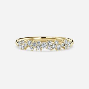 Quality 0.21 Carats Prong Seeting Lab Created Diamond Platinum Ring wholesale