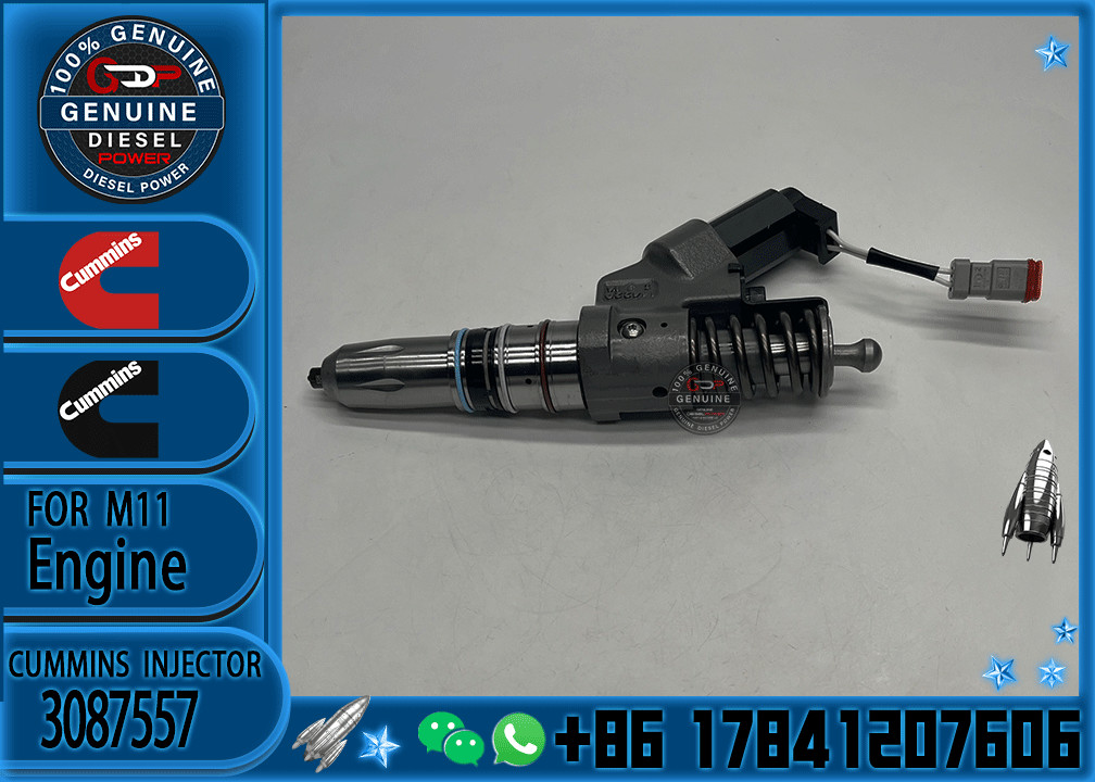 High Quality Diesel Engine Fuel Injector 3411752 3084589 3087557 For CUMMINS ISM QSM M11 Engine