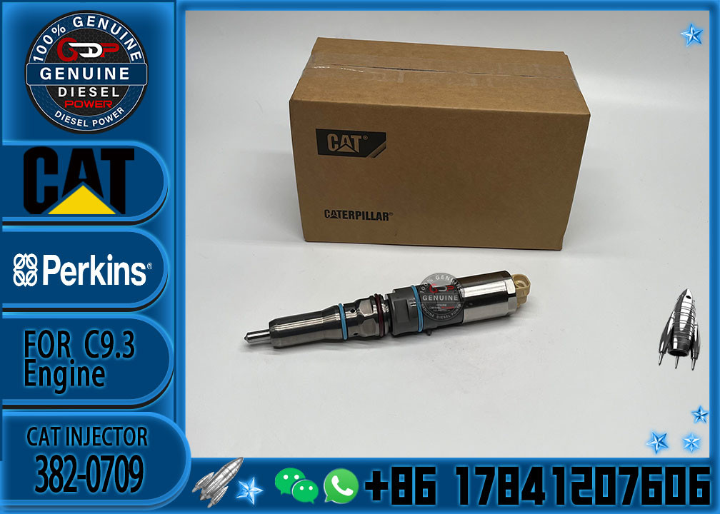 New Fuel Injector 456-3509 4563509 20R-5075 3861809 386-1809 382-0709 4563493 456-3493 for Caterpillar Caterpillar C9.3