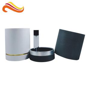 Quality Customized Gold Stamping Logo Cardboard Round Tube Cylinder Gift Box Packaging wholesale